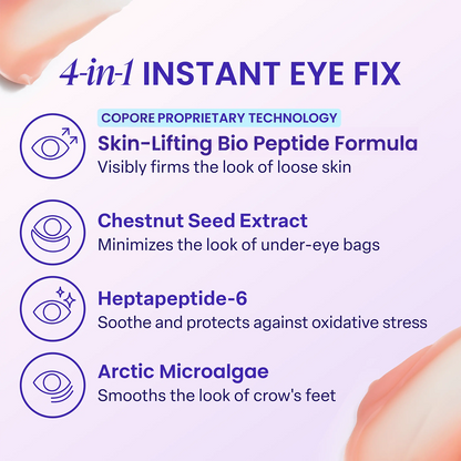 Eye Bag Instant Eraser, Tightens, Firms, & Blurs Wrinkles
