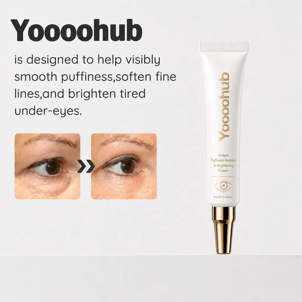 🌸Yoooohub Eye Fix – Instant Puffiness Reducer & Brightening Cream🔥